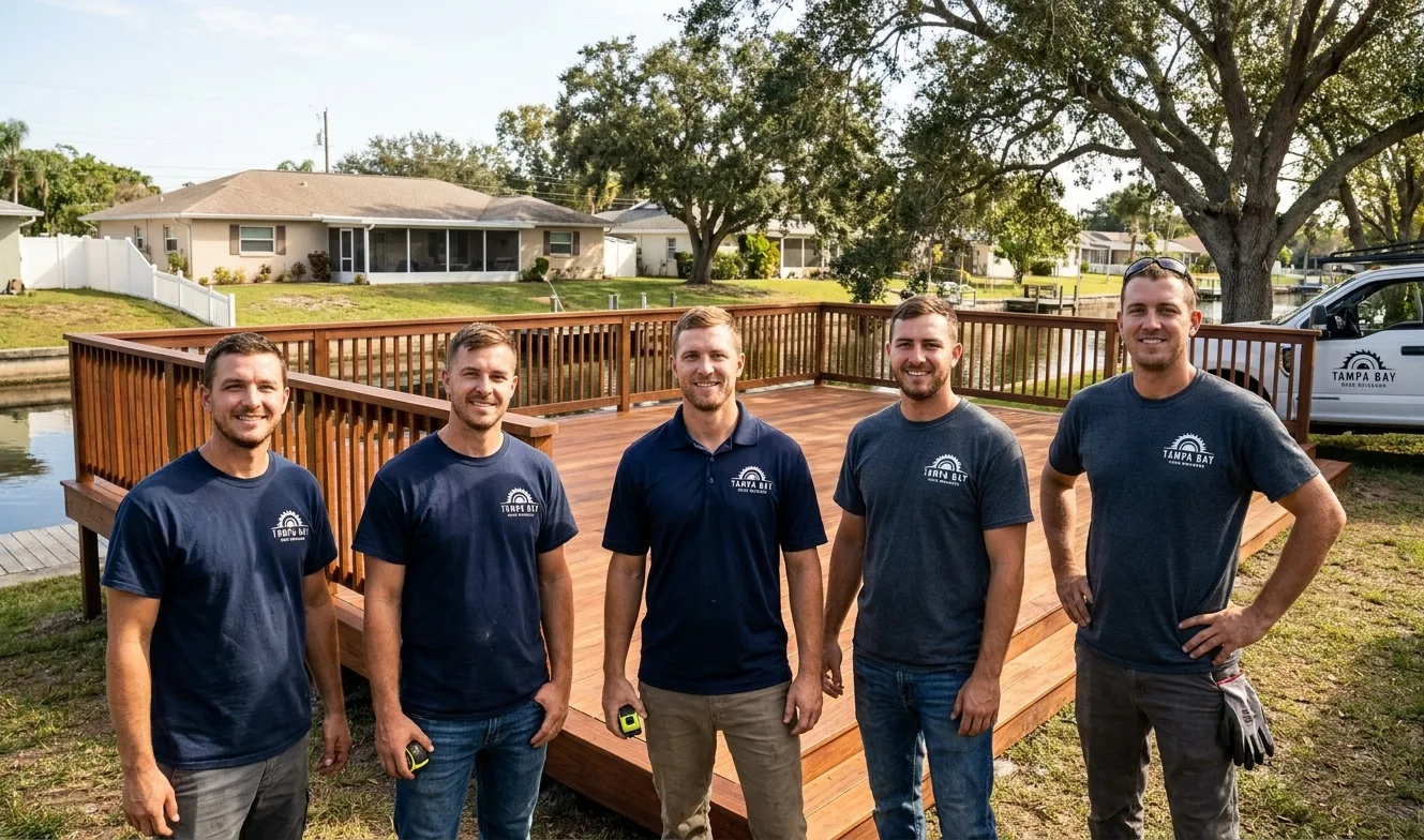 The Tampa Bay Deck Builders team